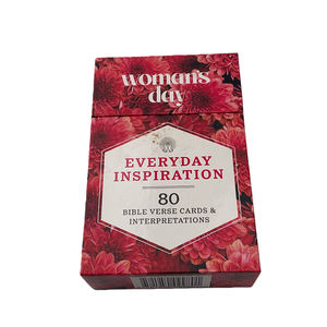 Jeu de cartes d'affirmation personnalisé avec citation quotidienne inspirante, impression personnalisée pour fille - Product Image 1