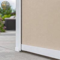 Pergola bioclimatique motorisée en aluminium Caspian Cay avec toit à lamelles, gazebo de jardin extérieur, imperméable