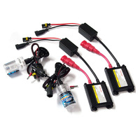 Bixenon 12V 35W 55W HID Xenon Kit Nuevo 6000K Temperatura de color H1 H3 H7 H8 H11 9005 9006 HB3 HB4 Lámpara de xenón para luz de coche