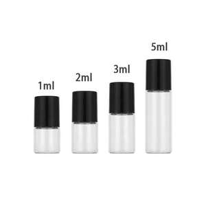 Listo para Enviar: Botella de Vidrio Transparente de 5ml con Rodillo de Acero para Perfume, Attar o Aceite Esencial - Product Image 6