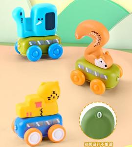 Giocattoli in Vinile all'Ingrosso, Auto e Treni Magnetici Digitali, Camion in Plastica PVC Educativi, Giocattoli a Forma di <span class=keywords><strong>Animali</strong></span> - Product Image 5