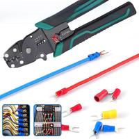 245 connecteurs de fils de type fourche en U SV1.25-5.5, bornes à sertir isolées pour la réparation de câblages automobiles, marins et industriels