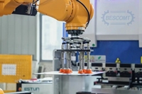Bras robotique pneumatique, alimentation automatique des matières premières industrielles, manipulateur, bras robotique mécanique