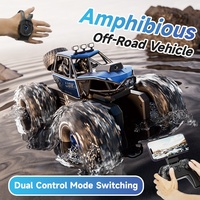 Voiture télécommandée amphibie 4DRC Y10, tout-terrain, avec capteur gestuel, démonstration automatique, évitement d'obstacles, 1/14, jouet électrique RC
