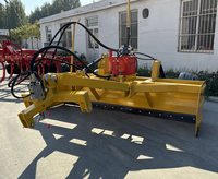 Niveleuse de terrain agricole avec équipement laser de qualité industrielle, nécessaire pour une tâche de nivellement précise
