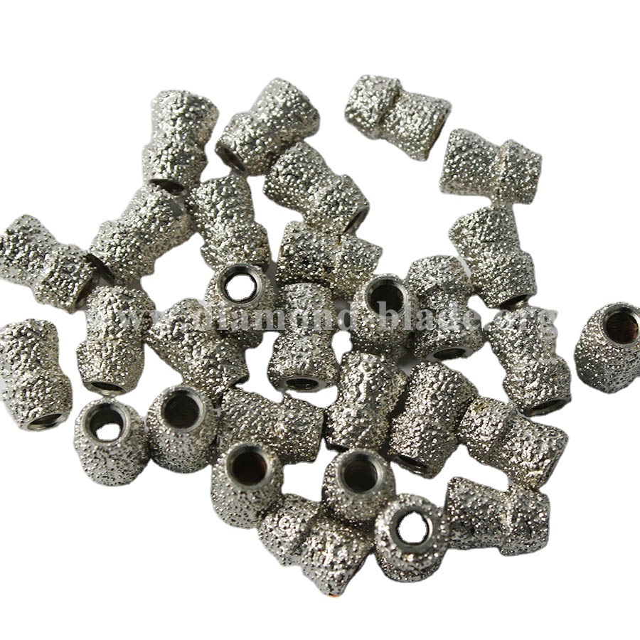 China diamond wire saw beads for granite marble concrete wire rope