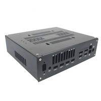 Metal Case Custom De Pc Pequeo Workspace Atx Open Computer Minimalist Matx Aluminum Dual Mini Itx Frame Thin Minin Super Tower