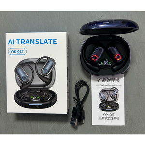 HKSF Q17 Ear Buds HiFi Bass Wireless Earphone Smart Language Translation AI Translator Earbuds - Product Image 1
