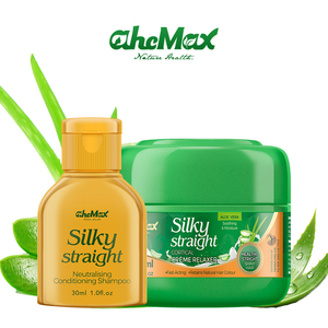 Shampooing conditionneur neutralisant lissant et soyeux pour tous les types de cheveux, soin post-traitement pour cheveux afro relaxés - Product Image 3