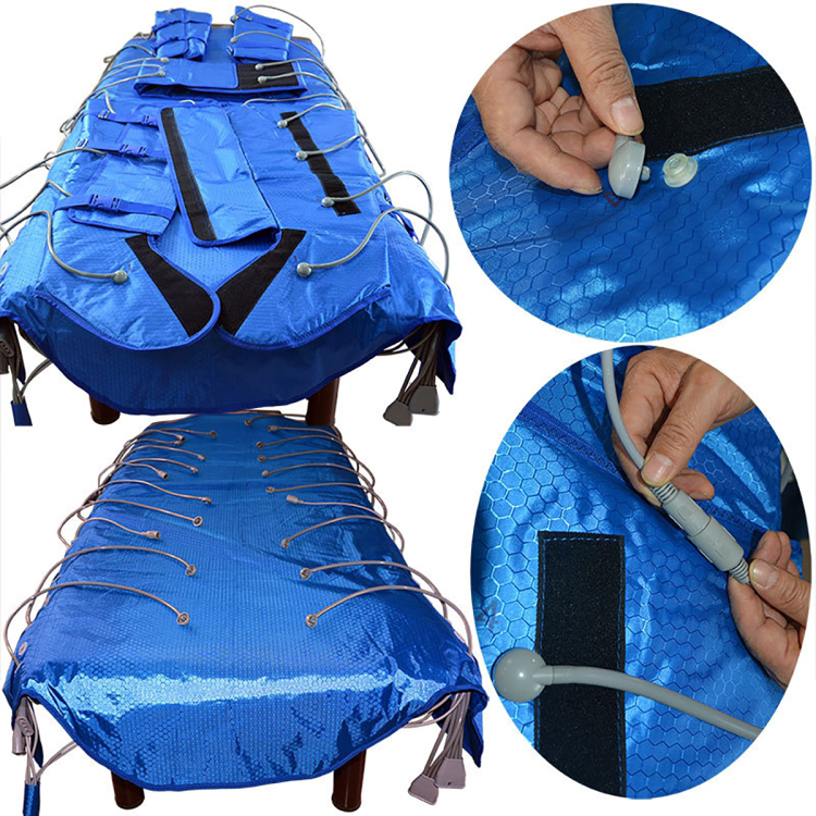 Dispositivo de bolsa de presión de aire sanguíneo Máquina de presoterapia 3 en 1 Máquina de drenaje linfático Máquina adelgazante Equilibrador Máquina de presoterapia