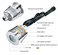 Lumière LED encastrée au sol basse tension 12V DC, IP67, haute résistance à la charge, anti-salissure, pour aménagement paysager souterrain