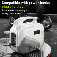 Pompe à eau haute tension 21V, rechargeable, automatique, pour l'extérieur, machine d'irrigation pour jardin potager
