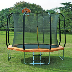 Cama Elástica Profesional de Exterior de 16 Pies, Grande, para Ejercicio, con Estructura Reforzada, Equipo de Trampolín al Aire Libre para Niños - Product Image 4