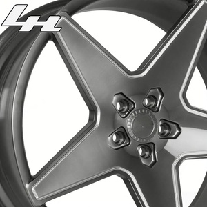 Nuevas Llantas Cóncavas Cromadas de 2/3 Piezas de 21-28 Pulgadas con Logotipo Personalizado, Aleación de Aluminio Forjado, Ajuste Universal y 5 Años de Garantía - Product Image 4