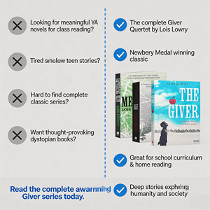 <span class=keywords><strong>Le</strong></span> Quartet du Donateur, par <span class=keywords><strong>Lois</strong></span> <span class=keywords><strong>Lowry</strong></span>, série de 4 livres - Product Image 3
