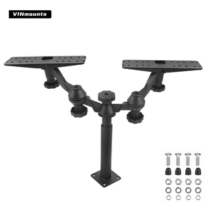 VINmounts 360 Bras pivotant réglable Télescopique Marine Fish Finder Mount Eco-Friendly Ocean Boat Use Dual Device Heavy Duty - Product Image 1