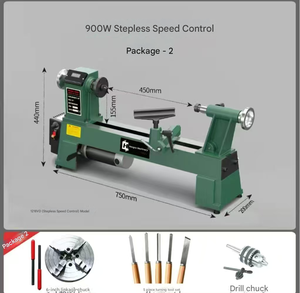 Máquina de torno de madera de velocidad variable Nueva condición con motor como componente central - Product Image 6