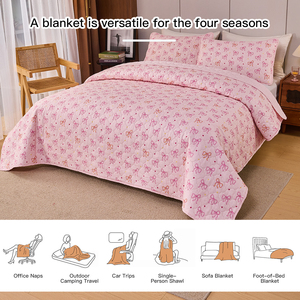Parure de lit rose tendance Coquette avec motif nœud et cœur léopard, housse de <span class=keywords><strong>couette</strong></span> matelassée et draps doux brossés 80 g/m² - Product Image 4