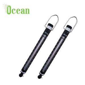 เครื่องชั่งแบบพกพา เครื่องชั่งสปริงอลูมิเนียม ไดนาโมมิเตอร์แบบสปริง 1N/100 กรัม พร้อมตะขอแขวน - Product Image 1