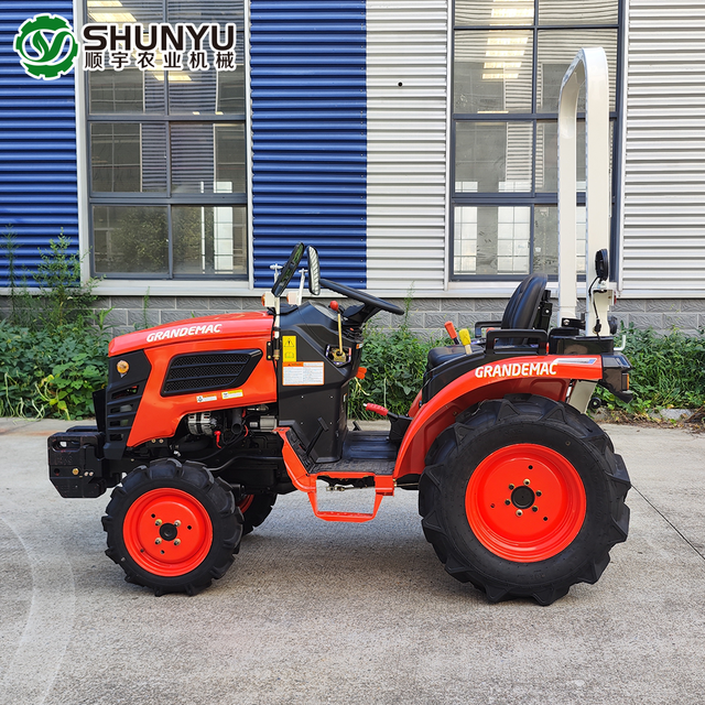 Compact Orchard Vineyard Tractor 20HP 25HP 4WD Narrow Body Diesel CE COC Approved for Fruit Garden