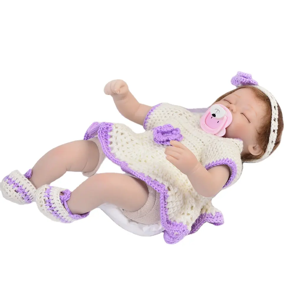Aliexpress vendita calda bevanda di latte bambino pieno del corpo reborn bambola di silicone realistico con di alta qualità