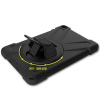 Casing Tablet Silikon Tahan Guncangan, Sarung Tablet Plastik Rotasi 360 untuk Ipad Mini 4/5