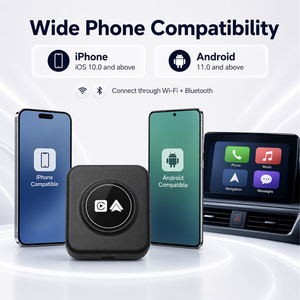 Adaptador Inalámbrico CarPlay CarbitLink para CarPlay Inalámbrico y Android Auto, Dispositivo Bluetooth 5.1 Wi-Fi 6 para Automóvil - Product Image 2