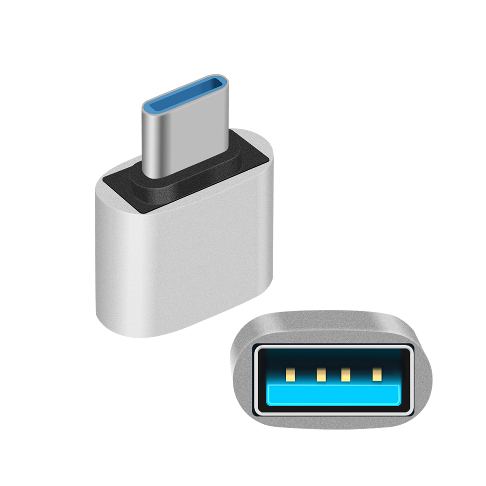 Дорожное зарядное устройство Otg Usb Type C к адаптеру Micro Usb