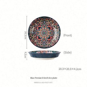 Nordic Dinnerware <b>Set</b> Assorted Dishes Tableware <b>Baking</b> <b>Tray</b> Cartoon Pattern Stoneware Ceramic Cup Kit Custom Logo Wedding Party - Product Image 5