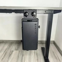 CPU Bracket Placement Rack, Metal High Load-bearing Game Console, Computer Host, No Need for Screws, Safe and Stable
