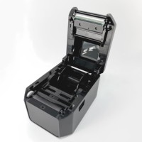 Imprimante d'étiquettes de documents financiers USB de bureau 203 dpi, créateur d'autocollants codes-barres pour les rapports comptables et l'archivage de documents
