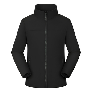 Chaqueta técnica al por mayor, chaqueta softshell de poliéster de 300 g/m², chaqueta de golf con logotipo personalizado para minoristas estadounidenses de artículos para exteriores - Product Image 1