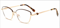 Monture de lunettes œil-de-chat en métal faite à la main, optique de haute qualité, à monture complète, pour toutes les formes de visage, pour femmes