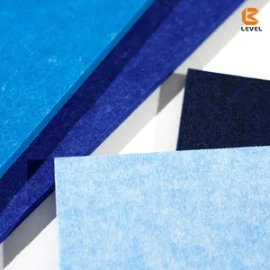 Hochwertige schallabsorbierende Decken-Akustikplatten aus 100 % Polyester staubdichte Akustikwandplatte