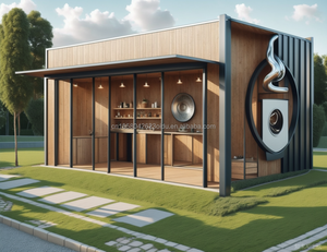 Tùy Chỉnh Ngoài Trời Quán Cà Phê <span class=keywords><strong>Container</strong></span> Cửa Hàng Pop Sáng Tạo Đa-Mục Đích Đôi <span class=keywords><strong>Container</strong></span> Cho Nhà Bếp Sử Dụng Cho Cà Phê Cửa Hàng - Product Image 2