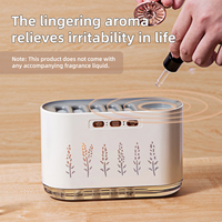 Diffuseur d'huiles essentielles électrique écologique pour la maison et l'hôtel, humidificateur ultrasonique portable 300 ml avec lumière LED 7 couleurs