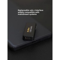 Convertisseur DAC portable Shunjiayu TEU99 en métal pour téléphone portable, décodage PCM/DSD Type-C, décodage vidéo double puce, amplificateur casque