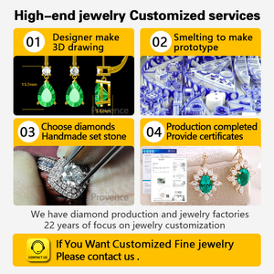 Classic14K 10K <b>Solid</b> Yellow Gold DEF VVS Moissanite Diamond <b>Hoop</b> <b>Earrings</b> Customized Fine <b>Earrings</b> Jewelry Women for Party - Product Image 4