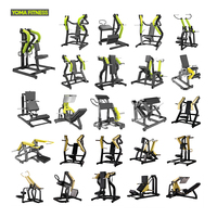 Conjunto Completo de Equipos de Gimnasio para Fisicoculturismo, Paquete de Máquinas Deportivas de Entrenamiento de Fuerza con Pesas Libres para la Planificación de Gimnasios Comerciales