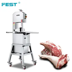 Fest Rc300 Slagerij Bot Zag Machine Bevroren Vlees Bot Zag Machine Cutter In Pakistan Bone En Vlees Snijmachine