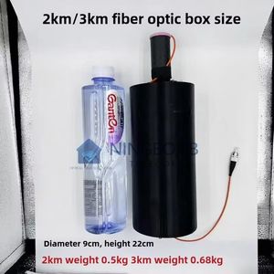 FPV-Drohnen Glasfaser modul Anti-Interferenz 0,5mm Glasfaser für 2km 5km 10km Reichweite Verwendete optische Bilddaten 1km MOQ - Product Image 3