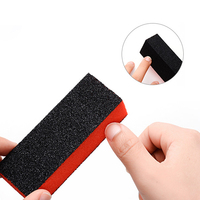 Haute qualité papier de verre carré décapant jetable Salon grain Mini bord bloc Art tampon fichier éponge vernis outils ponçage des ongles
