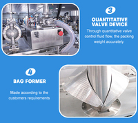 Machine d'emballage automatique pour sachets de poudre 0,3g 0,5g 0,8g, nicotine à mâcher, tabac, snus
