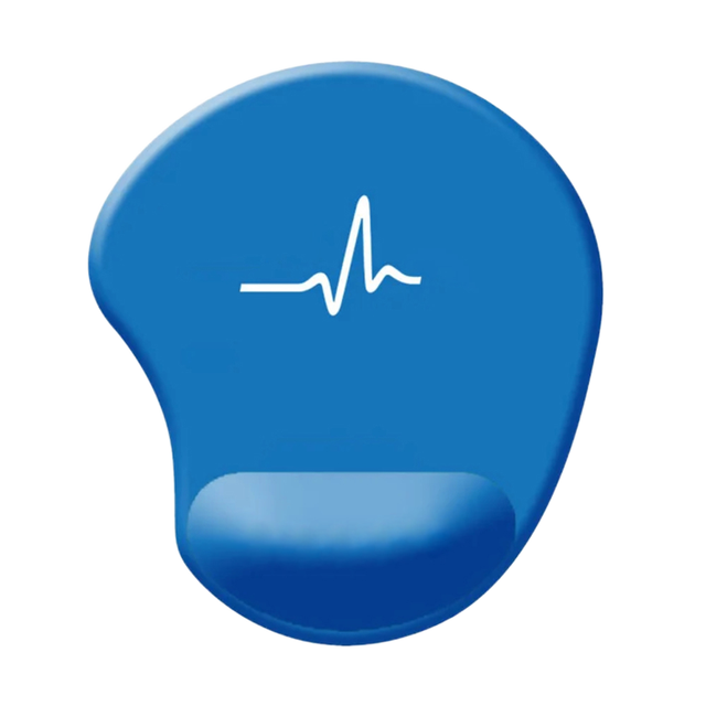 Custom Ergonomic Heated Rubber Sublimation 3D Mouse Pad Wrist Rest Cartoon Style in Stock