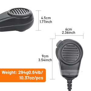 Microphone-haut-parleur portable HM-180 pour M700PRO IC-M700 IC-M710, remplacement de micro-haut-parleur PTT filaire à 8 broches - Product Image 2