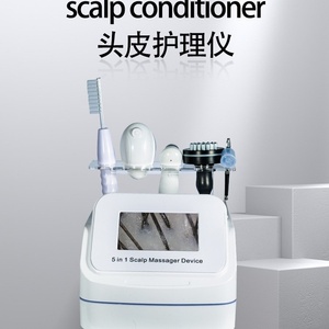 Cross-border Scalp Therapy Device Medication Applicator Hair Follicle Detection Electrotherapy Atomizing Massage Comb 5-in-1 - Product Image 2