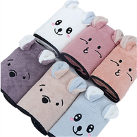 Cartoon Badhanddoek Multicolor Zachte Sneldrogende Handdoeken Kids Badhanddoek Set