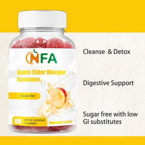 Gomitas de Vinagre de Sidra de Manzana de Rápida Absorción Sin Azúcar para el Apoyo Digestivo, Sabor a Manzana, Productos Adelgazantes para Adultos - Product Image 4