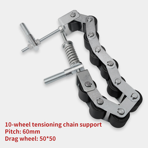 Polea tensora de cadena para pasamanos de <span class=keywords><strong>ascensor</strong></span>, 10 rodillos, 50*55mm - Product Image 3