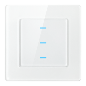 Interruptor inteligente de pared <span class=keywords><strong>con</strong></span> Wifi, Panel de <span class=keywords><strong>pantalla</strong></span> táctil de vidrio, 1/2/3 entradas, App Tuya - Product Image 1